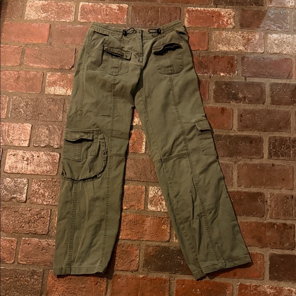Brandy Melville Olive Cargo Pants